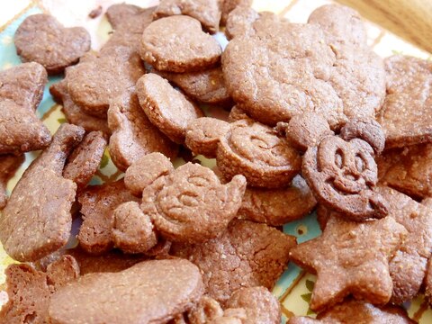 子供と作る 型抜きココアクッキー レシピ 作り方 By そらこ21 楽天レシピ 子供と作る 型抜きココアクッキー レシピ 作り方 By そらこ21 楽天レシピ